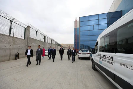 Председатель KOBİA ознакомился с условиями в Абшеронском логистическом центре