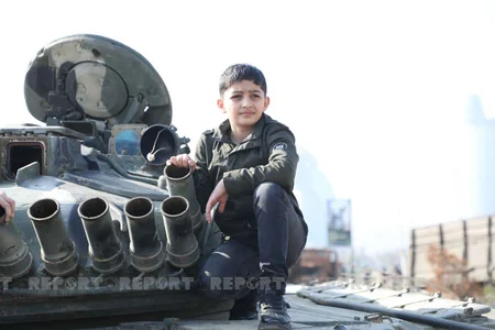 Парк военных трофеев в День Победы - ФОТОРЕПОРТАЖ