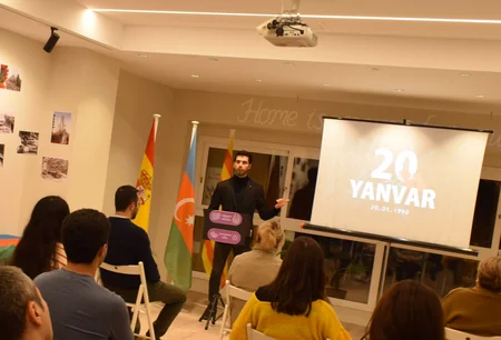 İspaniyada 20 Yanvar faciəsinin 32-ci ildönümü anılıb