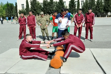 C.Naxçıvanski adına Hərbi Liseyin yaranmasının 45 illiyi qeyd edilib