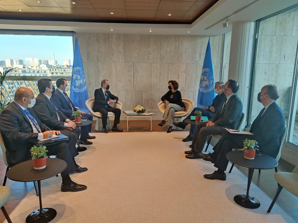 Azerbaijani FM meets UNESCO Director-General