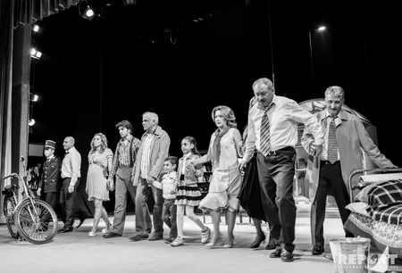 Fuad Poladovun “Azdrama”da sonuncu çıxışı - XATİRƏ FOTOREPORTAJI