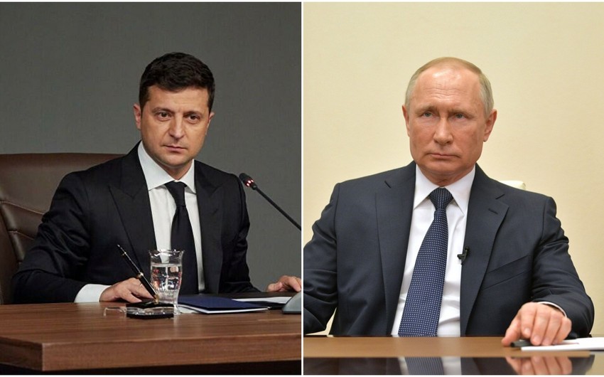 Zelenski görüşmək üçün Putinə müraciət edib