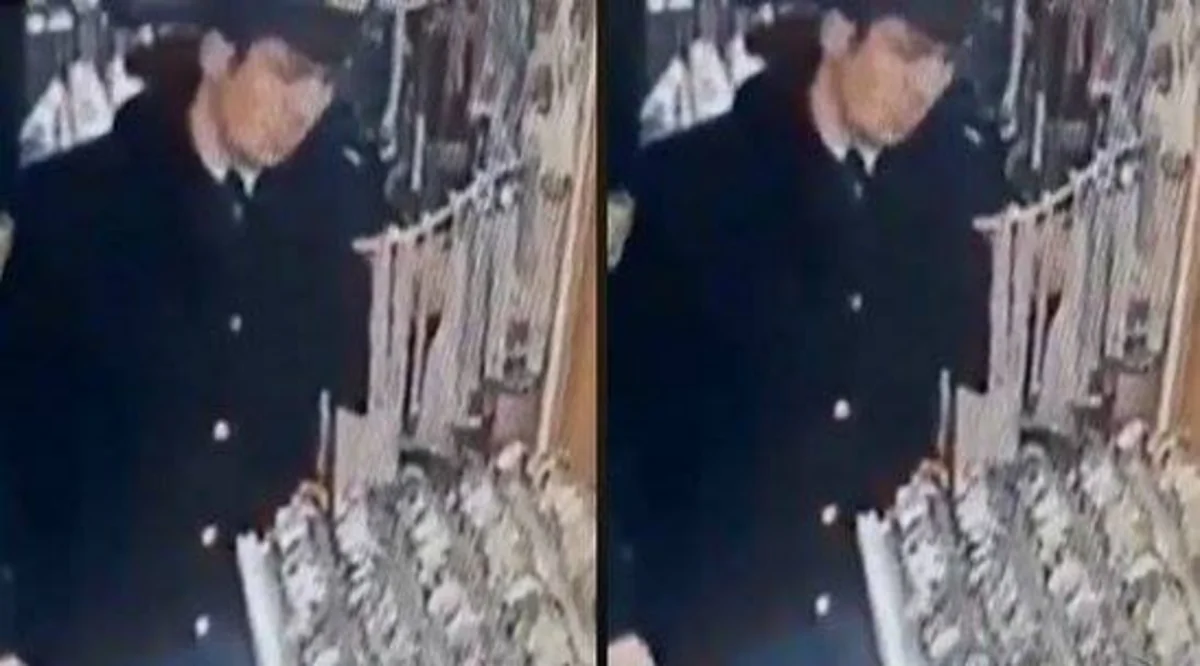 Oğurluq etməsinə dair videosu yayılan polis işdən çıxarılıb