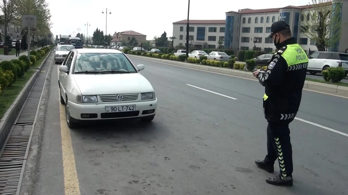 Balakəndə qaydaları pozan sürücülər cərimələndi