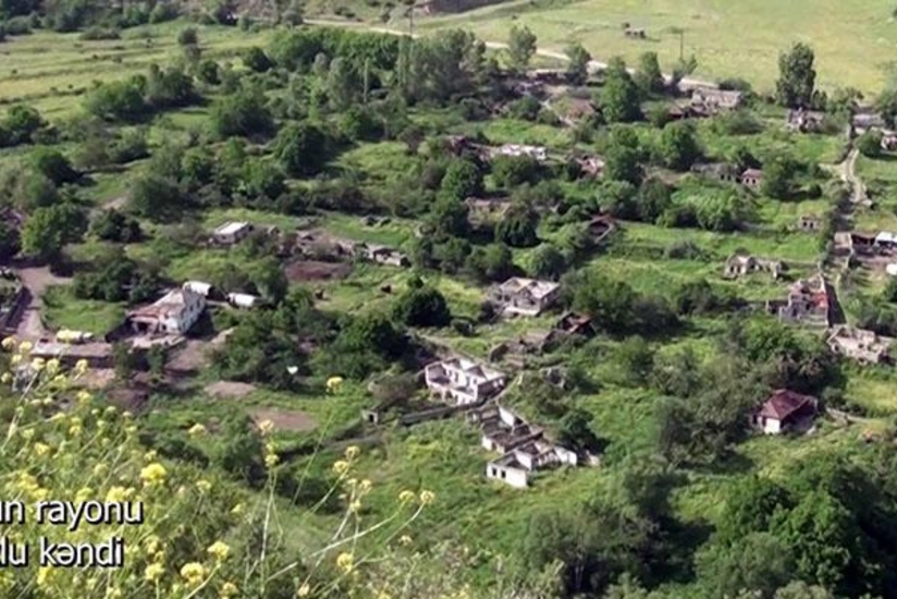 Footage from Bozlu village of Lachin