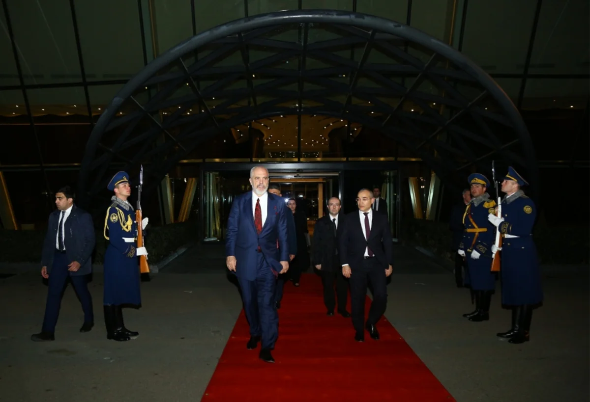 Albaniya Baş nazirinin Azərbaycana işgüzar səfəri başa çatıb