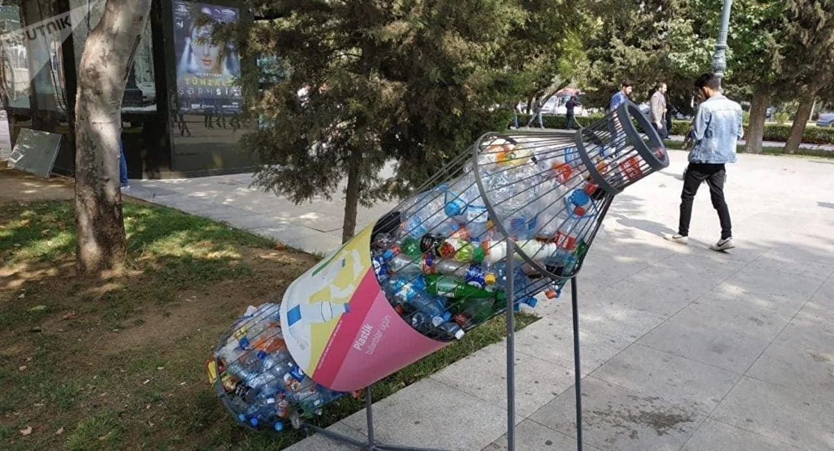 Azərbaycan rayonlarında plastik qablar üçün quraşdırılan konteynerlərin sayı açıqlanıb
