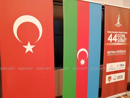 İstanbulda “Bəzi saylar tarix yazar - 44 gün, 44 şəhid” anım mərasimi keçirilib