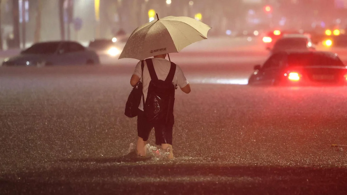 South Korea sees heaviest rainfall in 80 years