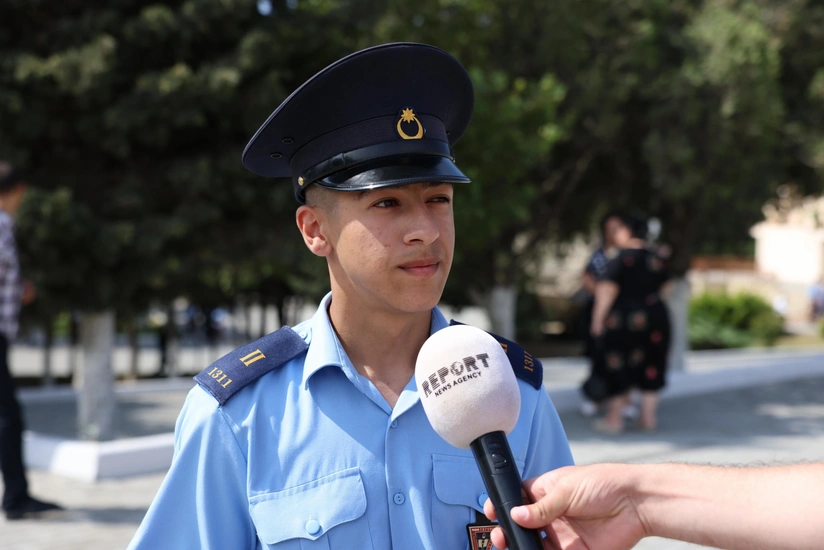 Hərbi Liseyin məzunu: Yüksək nəticə ilə məktəbə qəbul olmuşdum