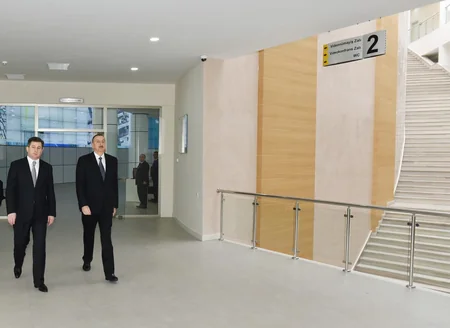 ​Prezident İlham Əliyev Əmlak Məsələləri Dövlət Komitəsinin yeni Mərkəzinin açılışında iştirak edib - FOTO
