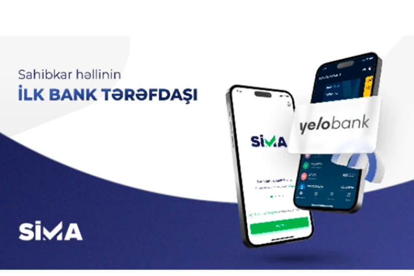 Sahibkarlar “Yelo” mobil tətbiqində maliyyə əməliyyatlarını SİMA ilə həyata keçirəcəklər