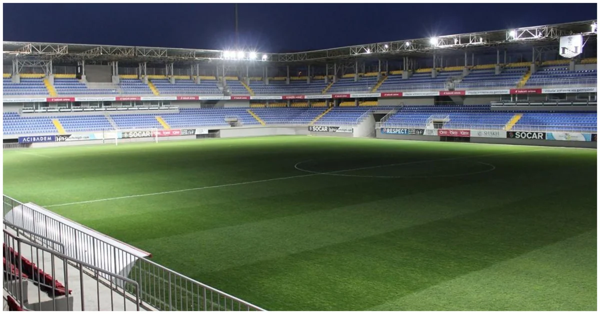 Стадион Bakcell Arena закрывается на ремонт 