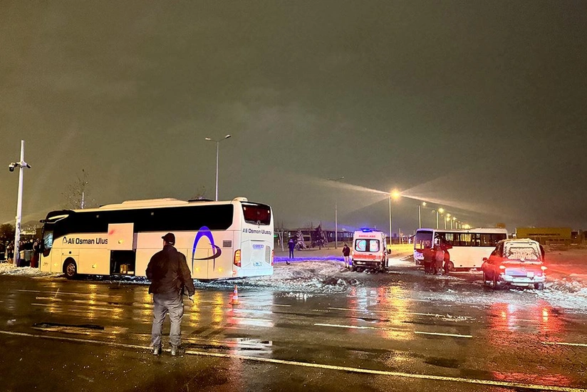 Kayseridə ağır yol-nəqliyyat hadisəsində 17 nəfər yaralanıb