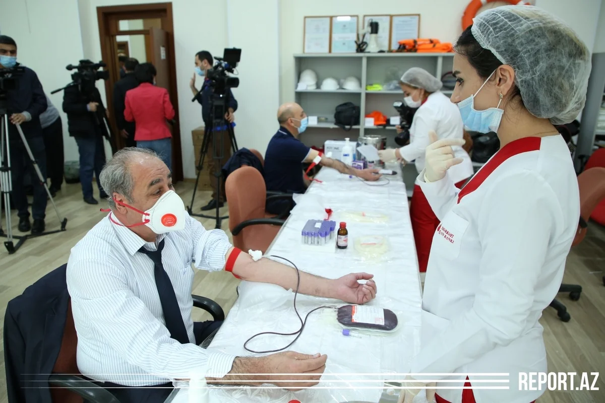 Azərbaycan neftçiləri qanvermə aksiyasına qoşuldular
