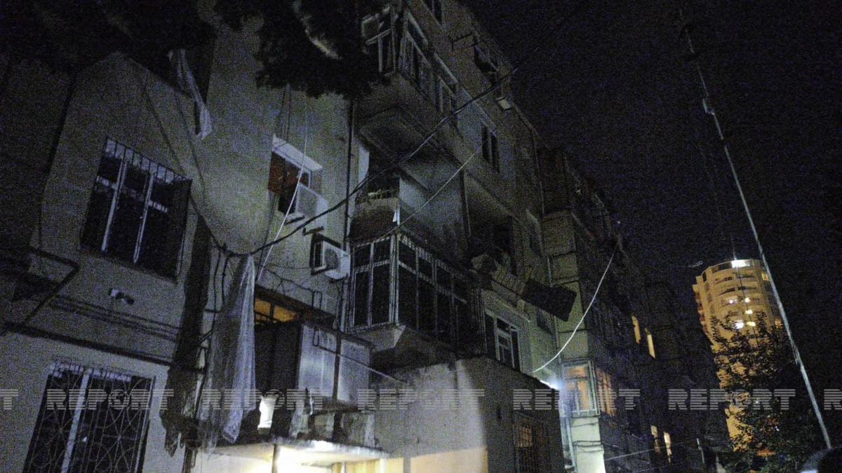 Xırdalanda yaşayış binasında partlayış olub, xəsarət alanlar var