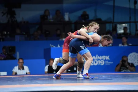 Minsk 2019: Mariya Stadnik qızıl medal qazanıb - FOTO