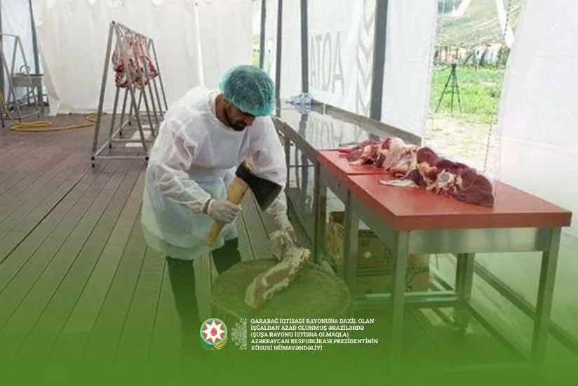 İşğaldan azad olunmuş Talış kəndində 30 il sonra ilk dəfə Qurban bayramı keçirilib