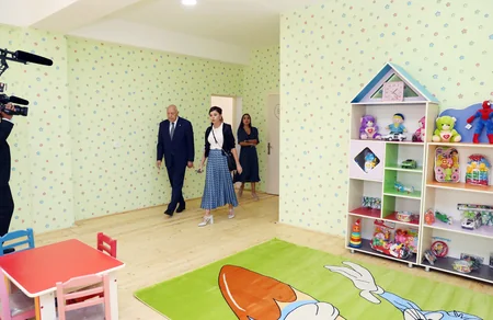 İsmayıllıda yeni uşaq bağçası istifadəyə verilib