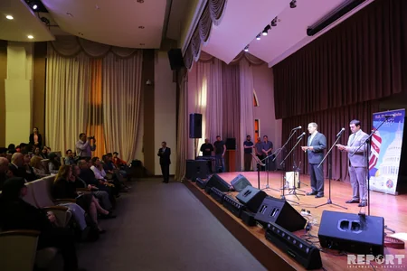 American musician Tony Memmel in Baku - PHOTO