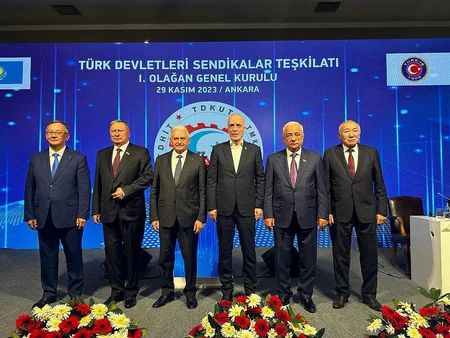 Türk Dövlətlərinin Həmkarlar İttifaqı Təşkilatına sədr seçilib