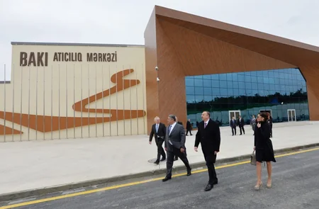 Prezident İlham Əliyev Bakı Atıcılıq Mərkəzinin açılışında iştirak edib