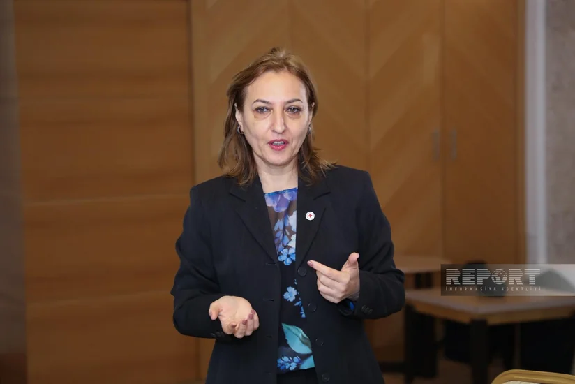 İlahə Hüseynova: BQXK-nın nümayəndəliyini bağlaması müraciəti ilə bağlı Azərbaycan hakimiyyət orqanları ilə əlaqə saxlayırıq