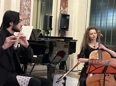 Fransada Rus Elmlər və Mədəniyyət Evində azərbaycanlı musiqiçilərin konserti baş tutub