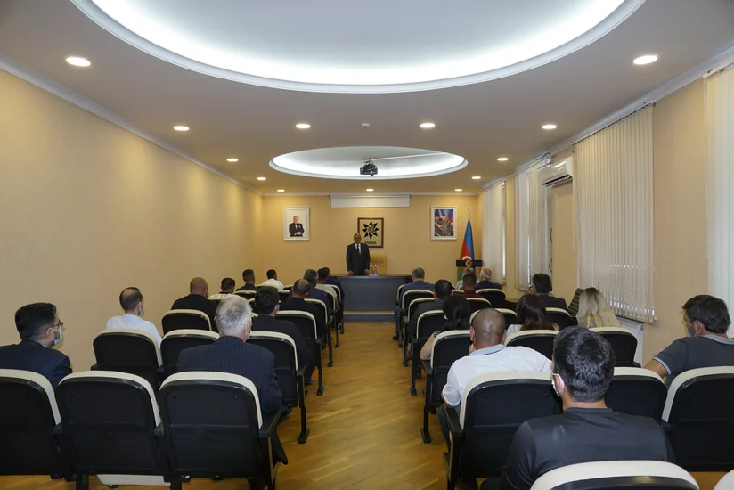 Глава ANAMA встретился с участвовавшими в Отечественной войне сотрудниками