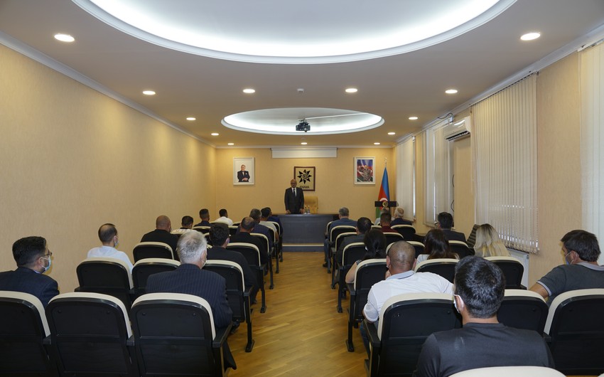 ANAMA sədri Agentliyin müharibə iştirakçısı olan əməkdaşları ilə görüşüb  