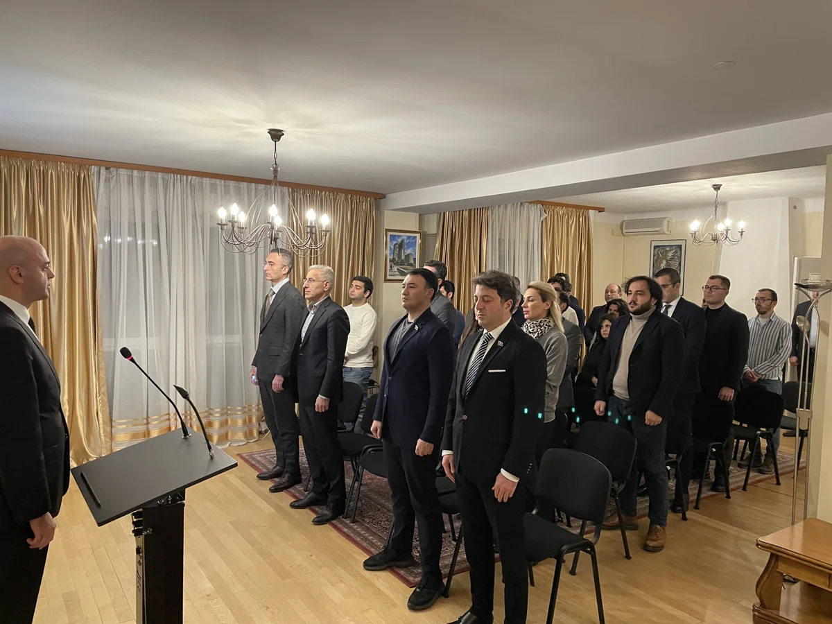 20 Yanvar şəhidlərinin xatirəsi Strasburqda anılıb  
