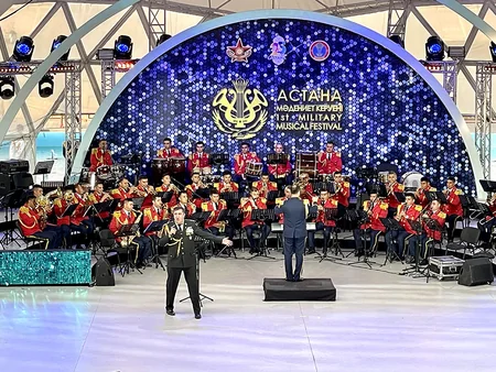 Astanada beynəlxalq hərbi-musiqi festivalında Azərbaycan mahnıları nümayiş etdiriləcək