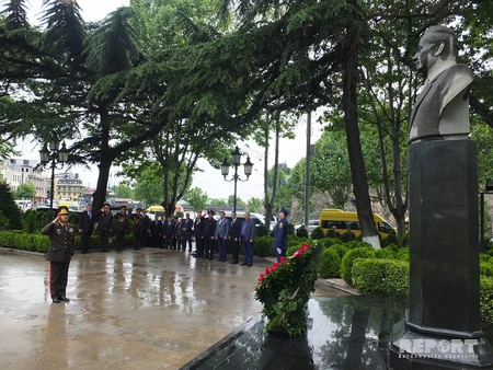 Zakir Həsənov Gürcüstanda yaşayan şəhid ailələri ilə görüşüb - FOTO