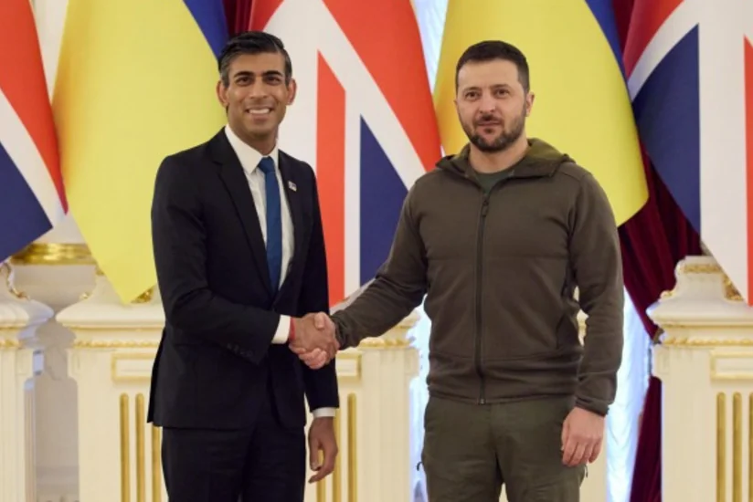 Зеленский и Сунак провели телефонный разговор