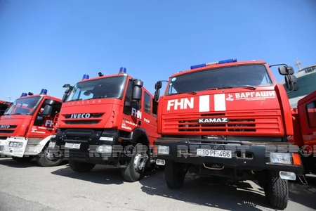 Azərbaycanın yanğın-xilasetmə qüvvələrinin növbəti qrupu Türkiyəyə yola düşüb