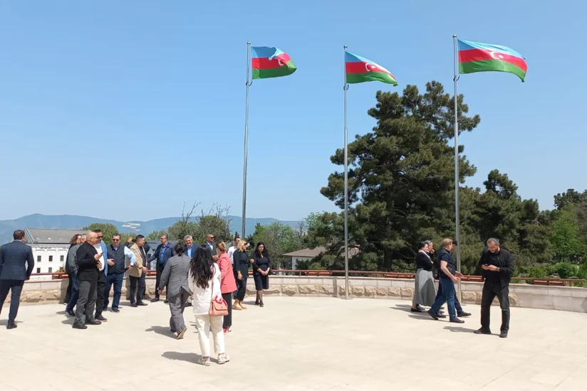 Türk dövlətləri parlamentlərinin komitə sədrləri Şuşaya gediblər - YENİLƏNİB