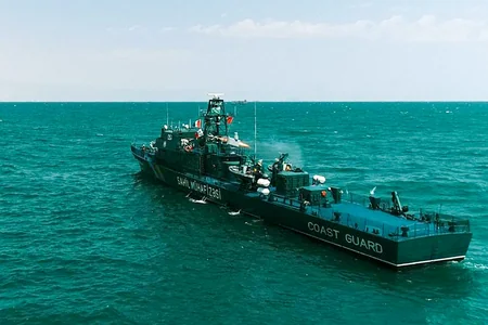 DSX Xəzərdə təlimlər keçirib - VİDEO