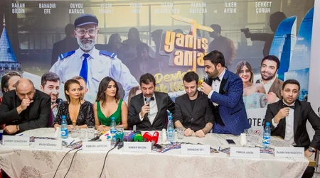В кинотеатре CinemaPlus прошла премьера комедии Yanlış anlama - ВИДЕО