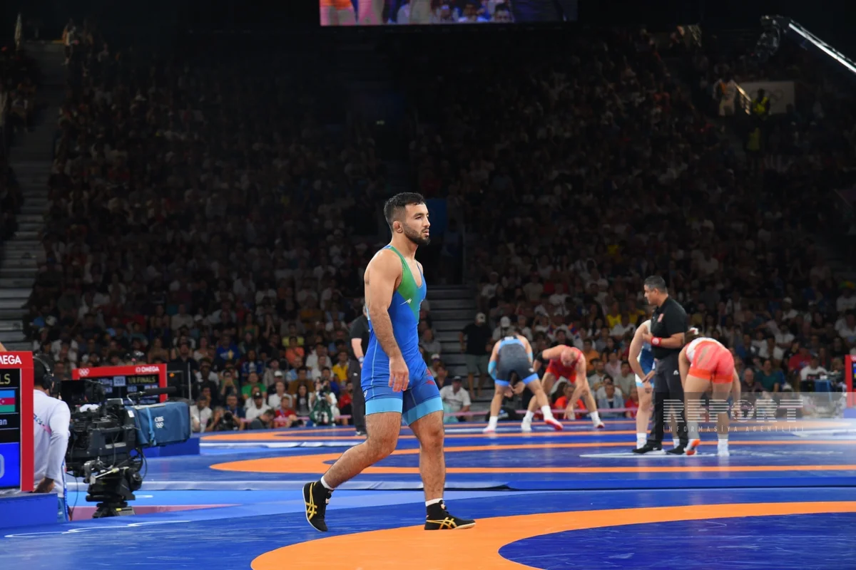 Париж-2024: Азербайджанский борец вольного стиля завершил соревнования без медали