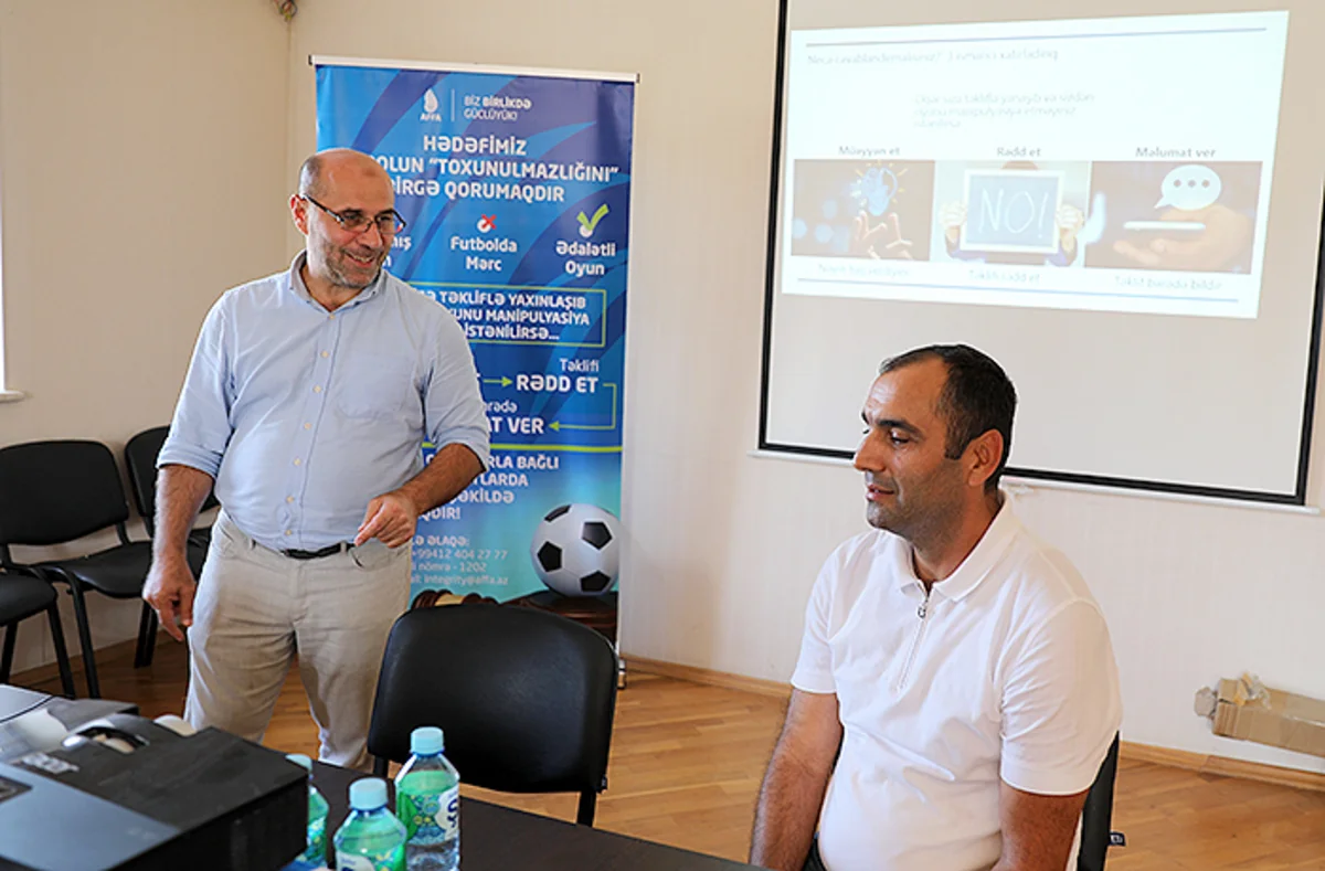 “Qaradağ Lökbatan” klubunun üzvlərinə danışılmış oyunlarla bağlı seminar keçirilib