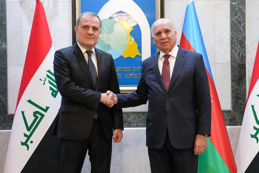 Iraqi, Azerbaijani FMs convene in Baghdad