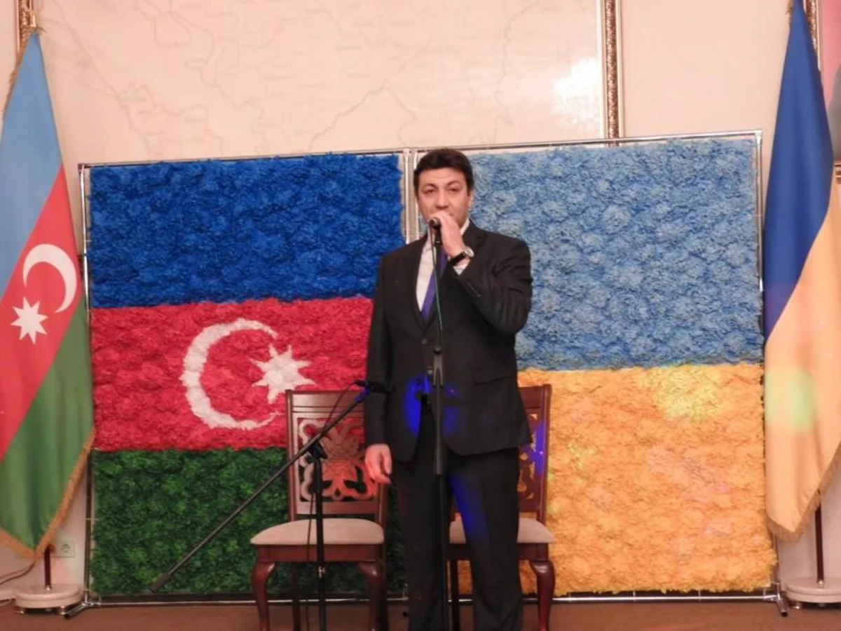 Azərbaycanın Ukraynadakı səfirliyi “Salam Azərbaycan” adlı açıq qapı günü keçirib