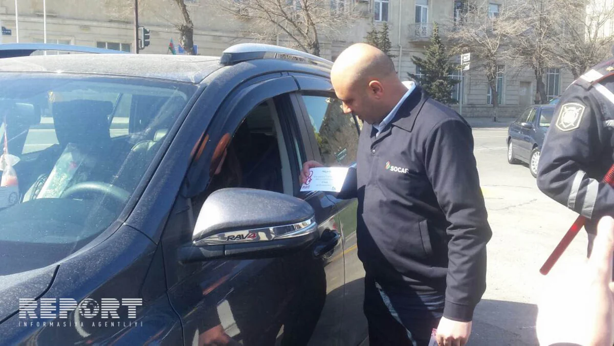 DYP reyd keçirib, 200-ə qədər qadın sürücü saxlanılıb - FOTO - VİDEO