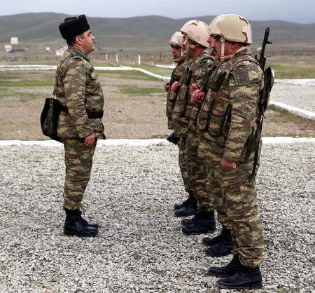 Training conducted with command staff of the Armed Forces