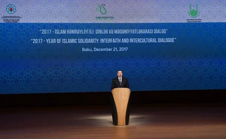 Baku hosts conference 2017- Year of Islamic Solidarity: Interfaith and Intercultural Dialogue