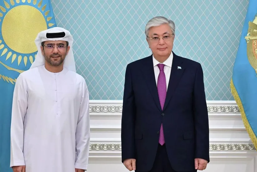 Токаев обсудил с главой Abu Dhabi Ports Group развитие Транскаспийского коридора