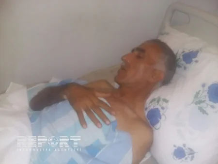 Tərtərdə hərbi sursatın partlaması nəticəsində mülki şəxs yaralanıb - FOTO