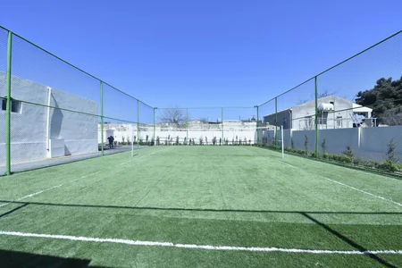 Bakının Buzovna qəsəbəsində yeni idman zalının açılışı olub