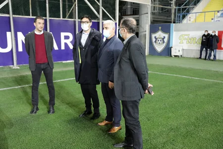 Фарид Гаибов посетил базу клуба Карабах